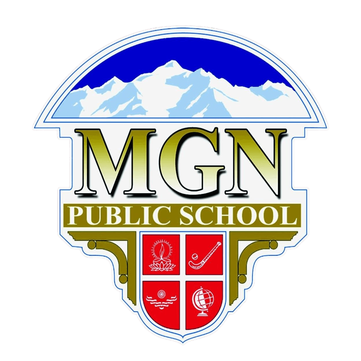 M.G.N. Public School logo